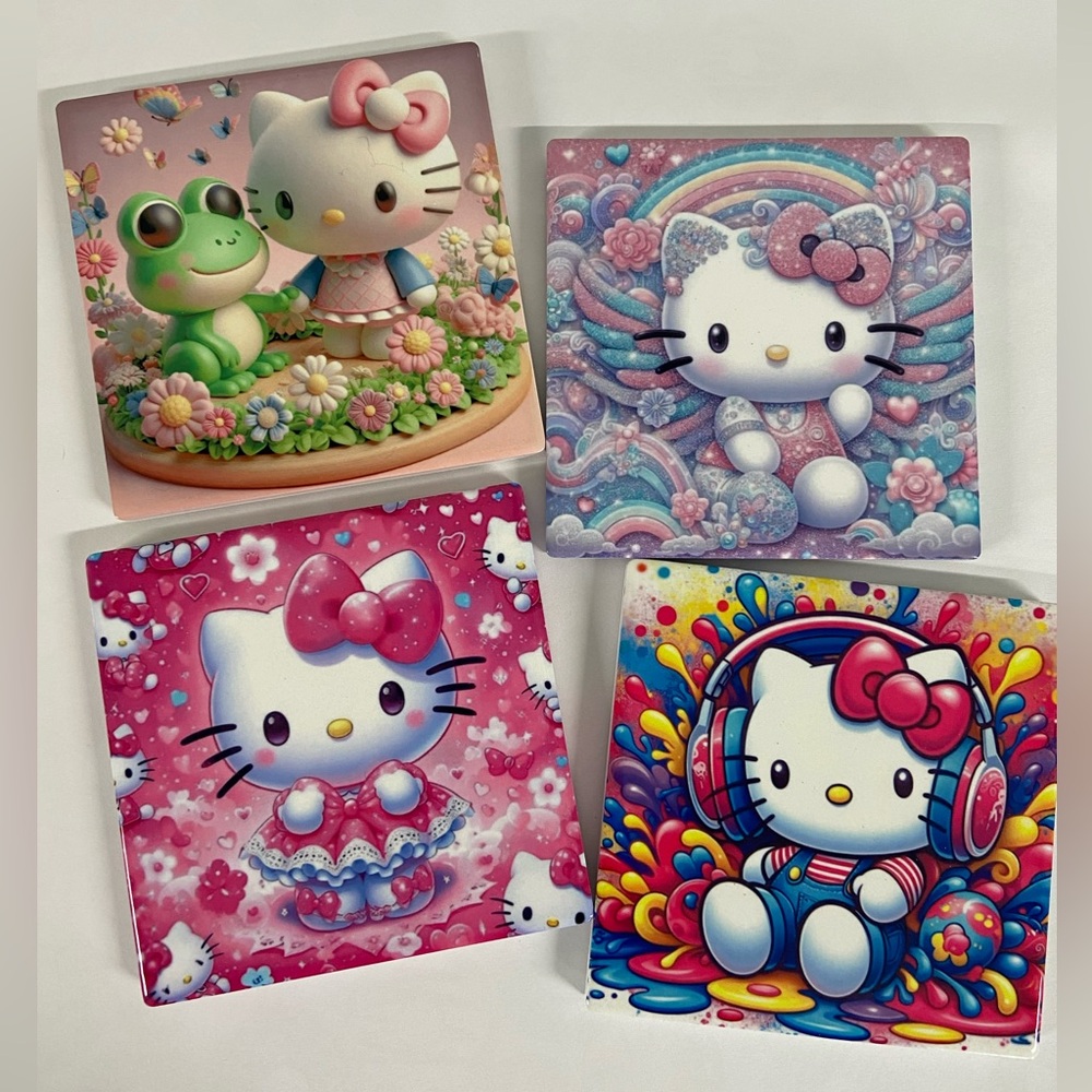 Hello Kitty Coasters